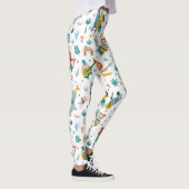 Leggings Bande d'animaux de dessin (Droite)