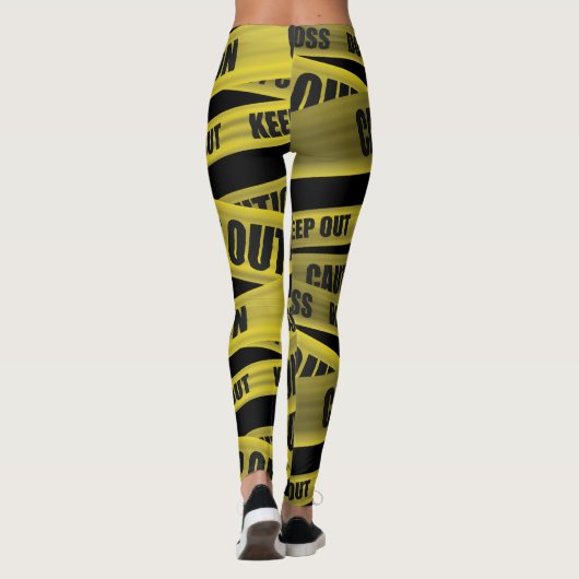 Leggings Bande de précaution (Dos)