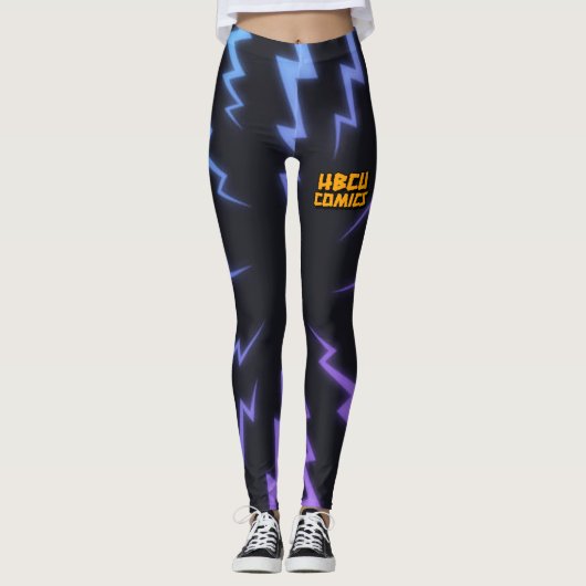 Leggings Bande dessinée HBCU (Devant)