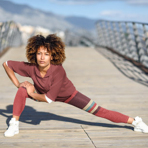 Leggings Bande esthétique vintage