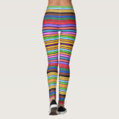 Leggings Bande moderne colorée (Dos)