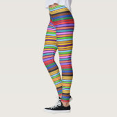 Leggings Bande moderne colorée (Gauche)