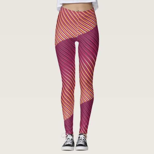 Leggings Bande multicolore (Devant)
