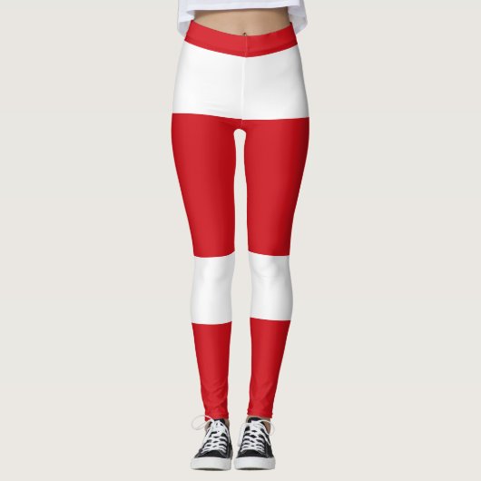 Leggings Bande rouge (Devant)