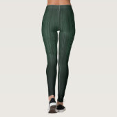 Leggings Bande rustique Vert ombre (Dos)