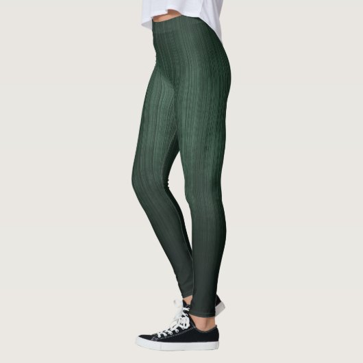 Leggings Bande rustique Vert ombre (Gauche)