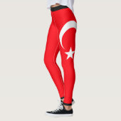 Leggings Bandera turquía (Gauche)