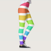 Leggings Bandes arc-en-ciel lumineuses (Droite)