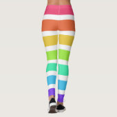 Leggings Bandes arc-en-ciel lumineuses (Dos)