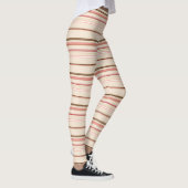 Leggings Bandes brunes pimpantes (Droite)