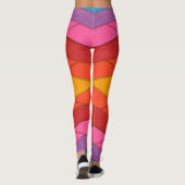 Leggings Bandes colorées (Dos)