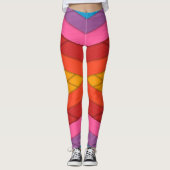 Leggings Bandes colorées (Devant)