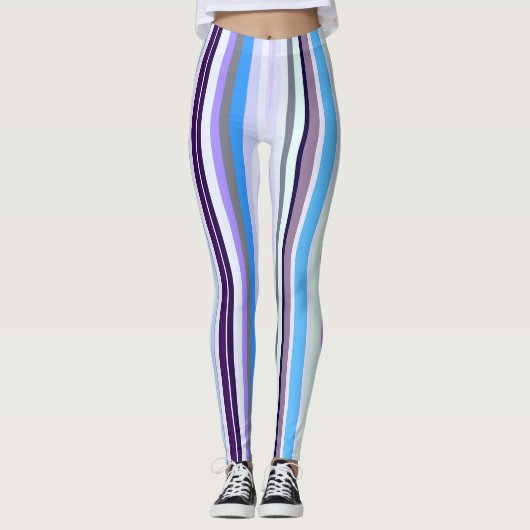 Leggings Bandes colorées (Devant)