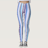 Leggings Bandes colorées (Devant)