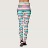 Leggings Bandes d'aqua gris (Dos)
