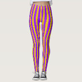Leggings Bandes d'art pop (Devant)