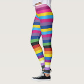 Leggings Bandes de couleurs de l'indicateur de fierté (Gauche)