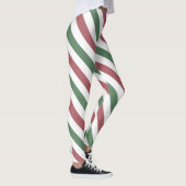 Leggings Bandes de Noël personnalisables (Droite)