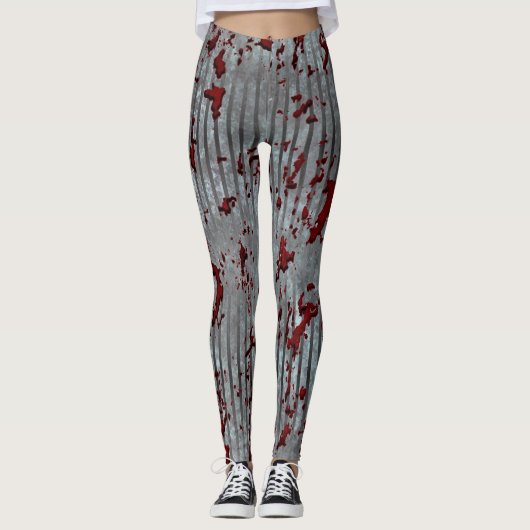 Leggings Bandes de racines zombies (Devant)