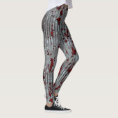 Leggings Bandes de racines zombies (Droite)