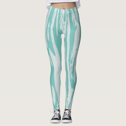 Leggings Bandes déchirées (Devant)