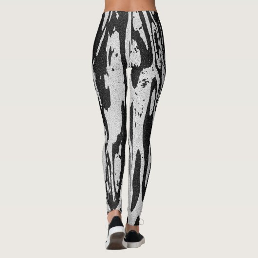 Leggings Bandes déchirées (Dos)