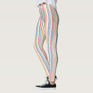 Leggings Bandes dessinées à la main dans des couleurs moder