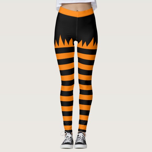 Leggings Bandes d'Halloween (Devant)
