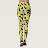 Leggings Bandes d'Halloween en cuisine (Dos)