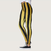 Leggings Bandes d'or sur votre couleur (Gauche)