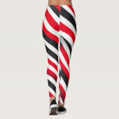 Leggings Bandes en mouvement (Dos)