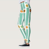 Leggings Bandes et cercles (Gauche)