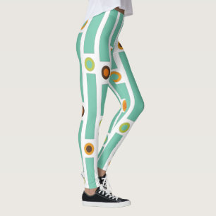Leggings Bandes et cercles