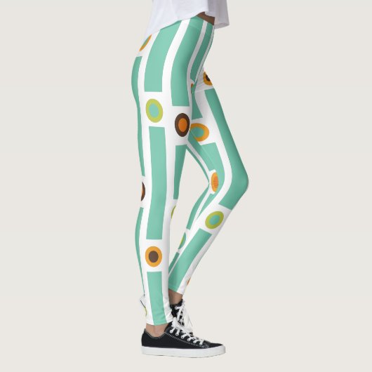 Leggings Bandes et cercles (Droite)