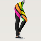 Leggings Bandes et couleurs des années 80 (Droite)