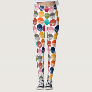 Leggings Bandes et solides