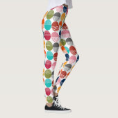 Leggings Bandes et solides (Droite)