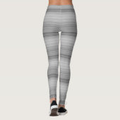 Leggings Bandes gris mignonnes (Dos)