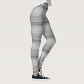 Leggings Bandes gris mignonnes (Droite)
