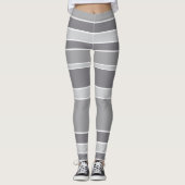 Leggings Bandes grises (Devant)