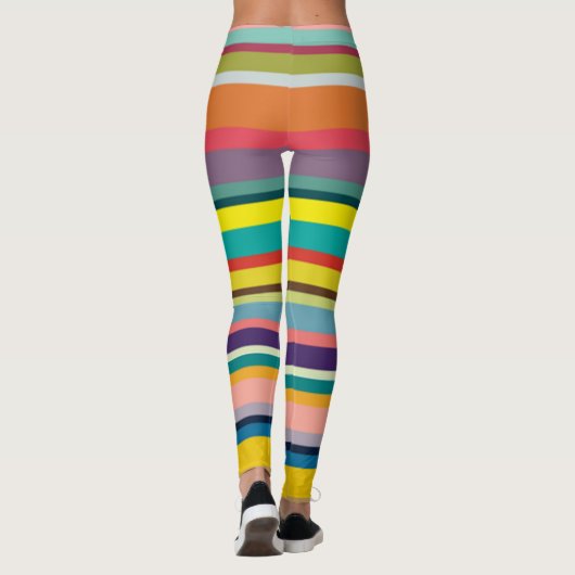Leggings Bandes horizontales (Dos)