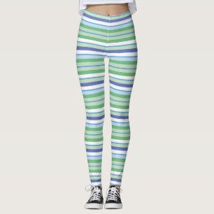 Leggings Bandes horizontales colorées