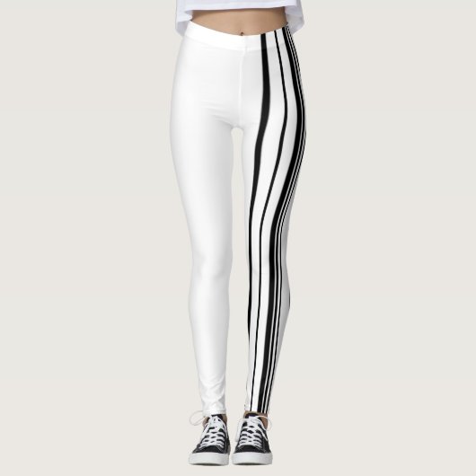 Leggings Bandes noires (Devant)