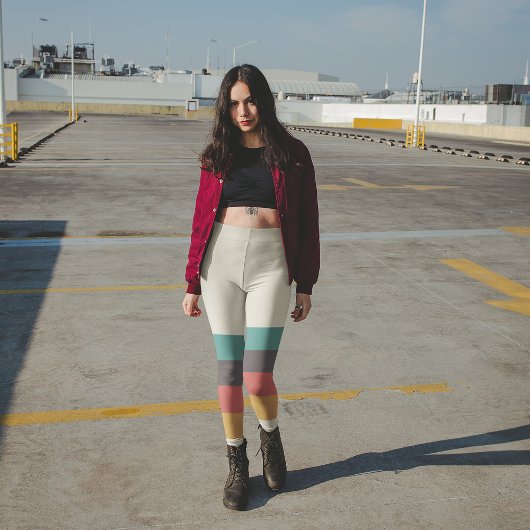 Leggings Bandes rétro classiques