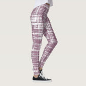 Leggings Bandes rose pâle (Droite)