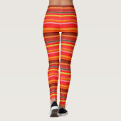 Leggings Bandes rouges (Dos)