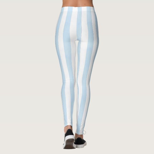 Leggings Bandes verticales de l'aquarelle (Dos)