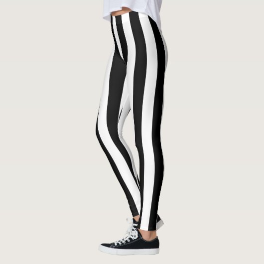 Leggings Bandes verticales noires (Gauche)