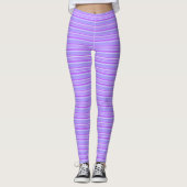 Leggings Bandes violettes (Devant)
