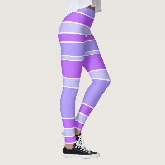 Leggings Bandes violettes (Droite)